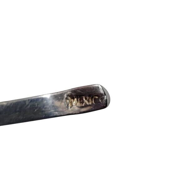 Signed 925 Artisan Tigers Eye Oval Pendant Silver Torque Choker Necklace Ornate‎ - Picture 6 of 15